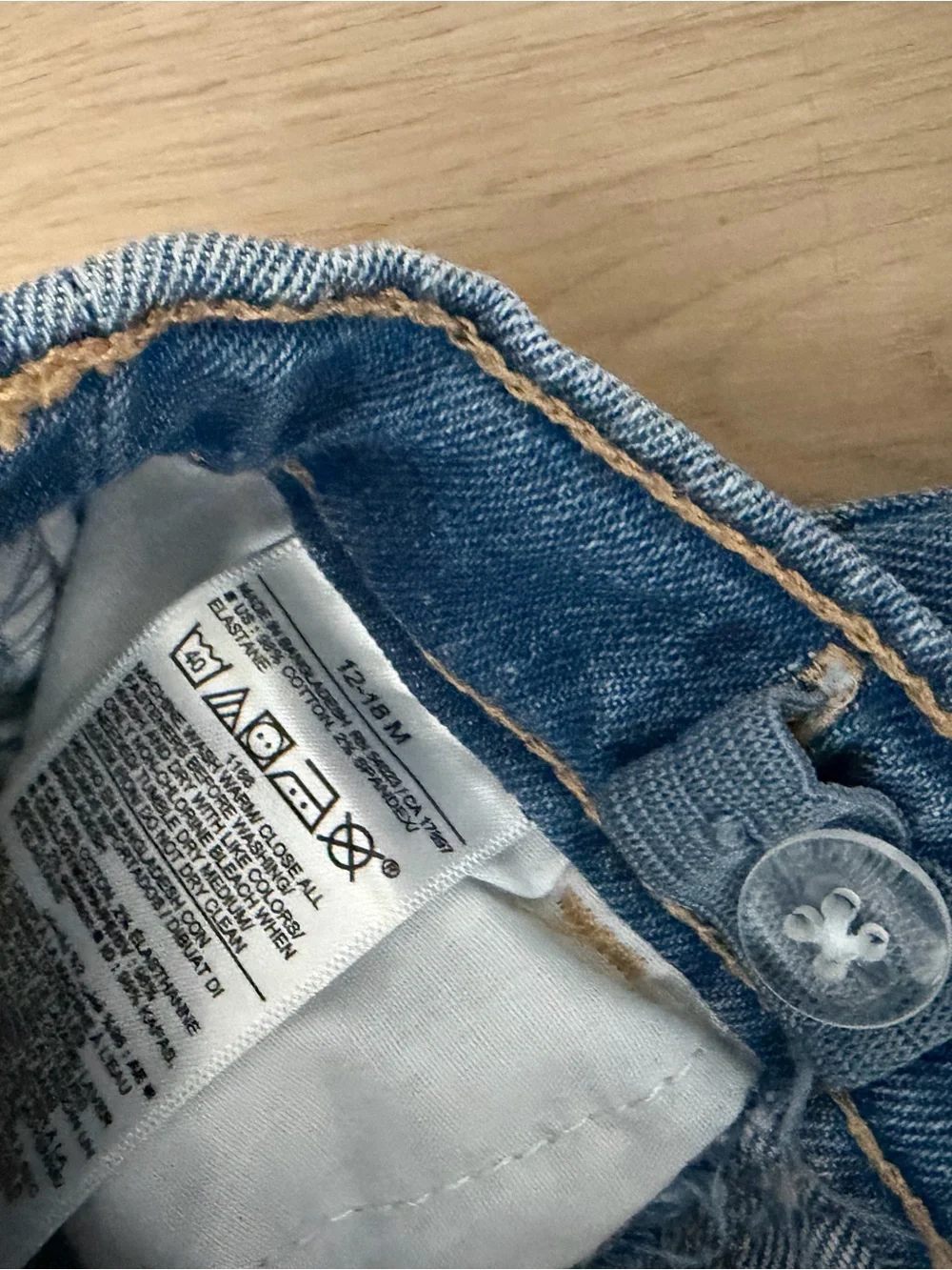Old Navy Girls' Denim Jeans Duo – Light and Dark Blue